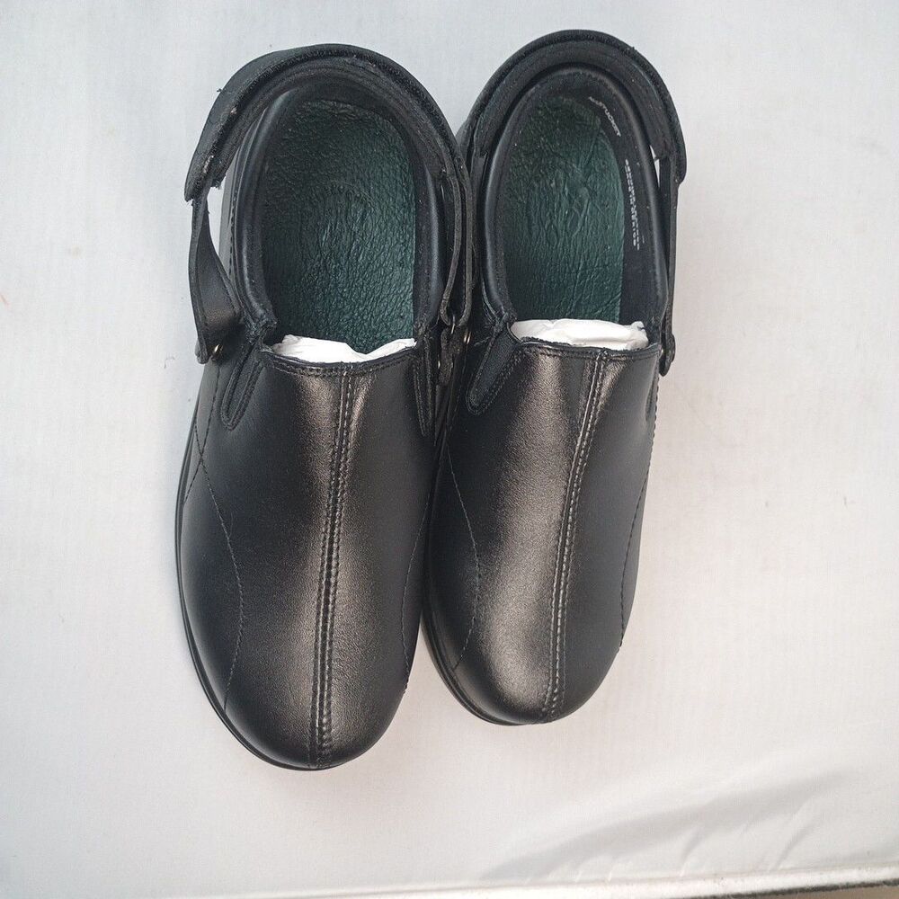 Nature's Stride Nantucket Therapeutic Shoes Women's Size 7 W Black Clogs - Picture 7 of 9